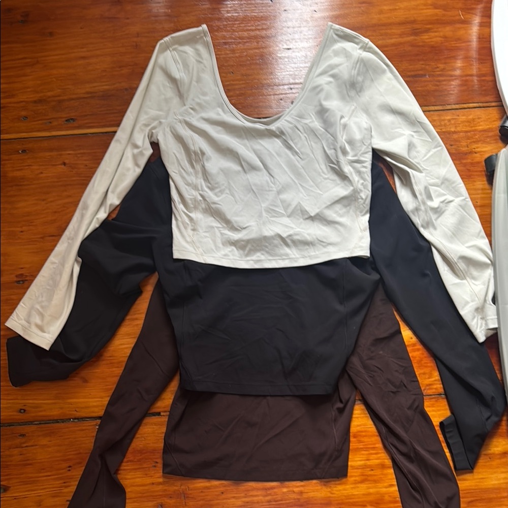 Lululemon align long sleeve tee bundle!!